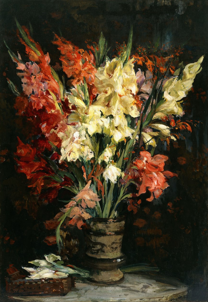 Gladioli, 1924 da Jacques Emile Blanche