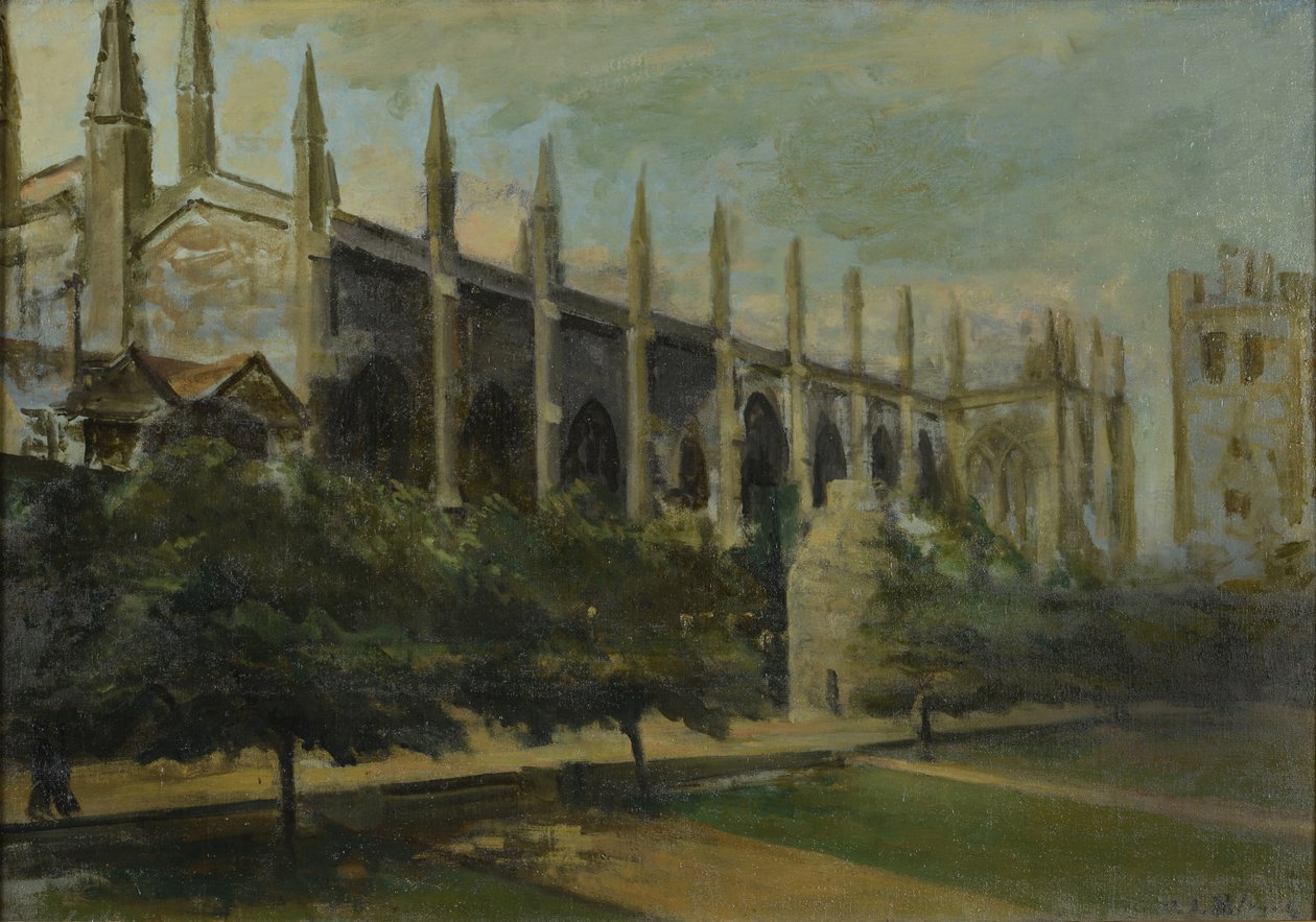 New College, Oxford da Jacques Emile Blanche