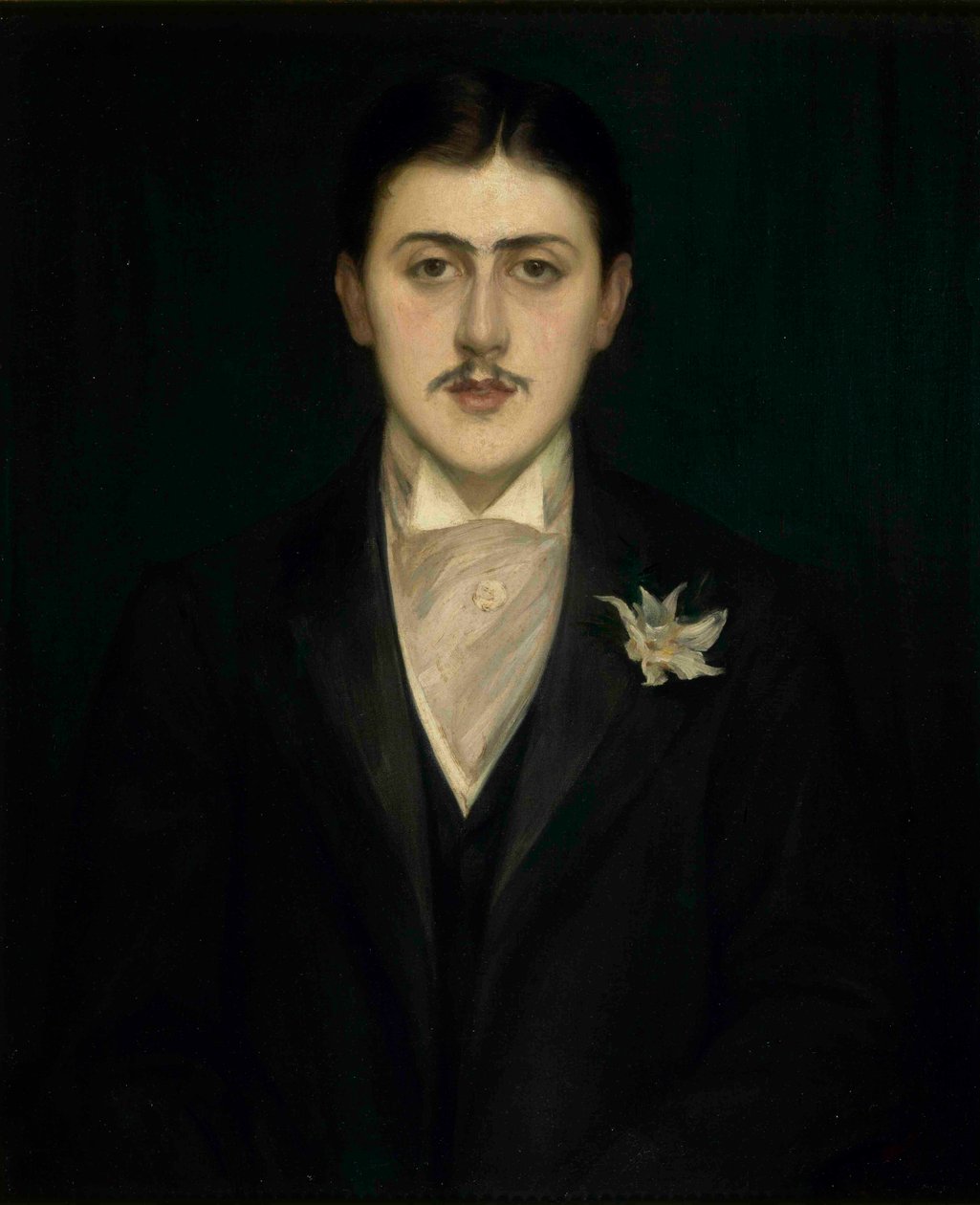 Ritratto di Marcel Proust, 1892 da Jacques Emile Blanche