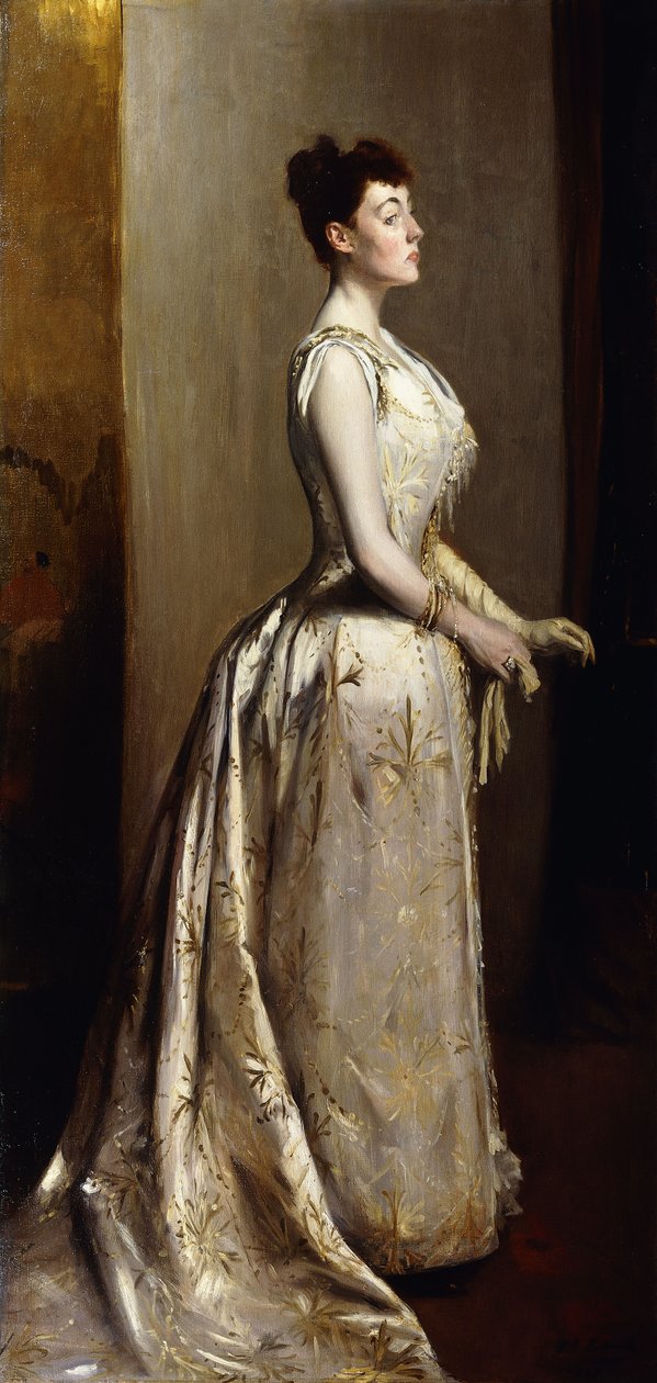 Ritratto di una signora, 1889 da Jacques Emile Blanche