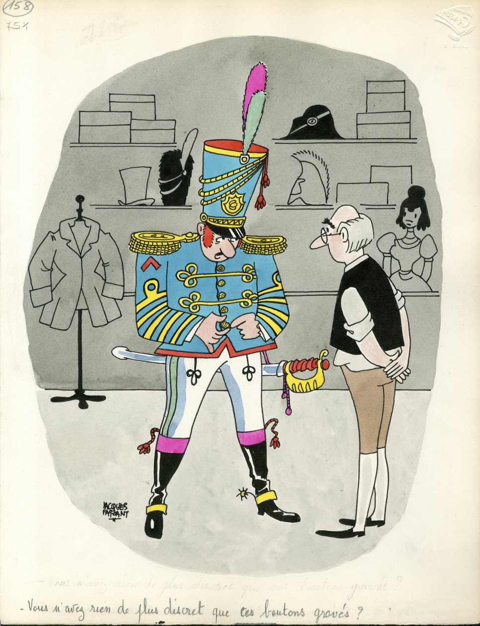 Giorni di Francia, Satirique en Colours da Jacques Faizant