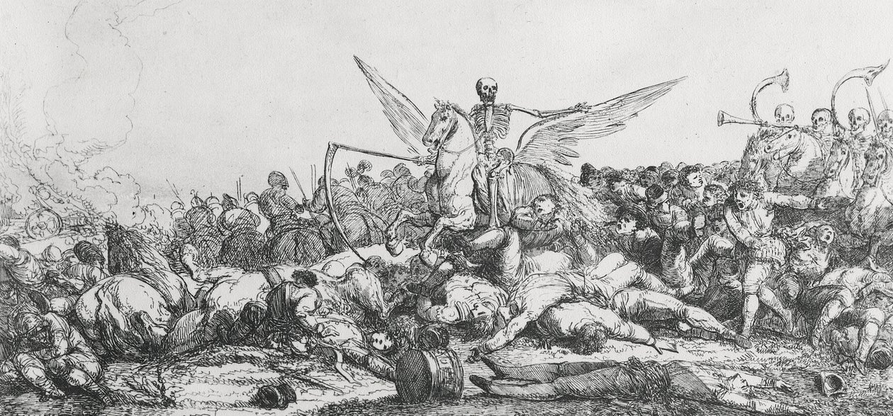 Trionfo della Morte, 1779 da Jacques Gamelin