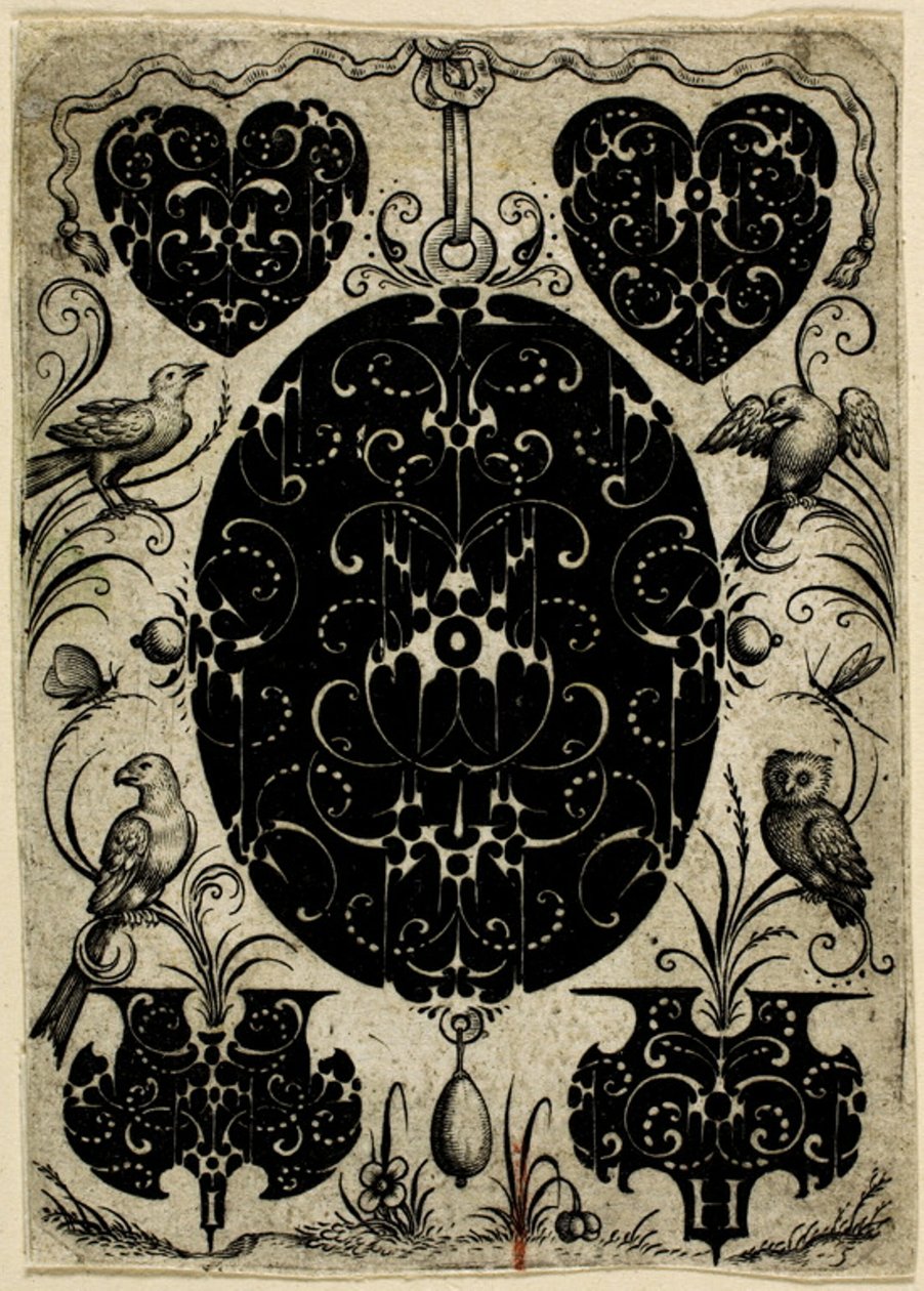Piatto Ornamentale V da Jacques Hurtu