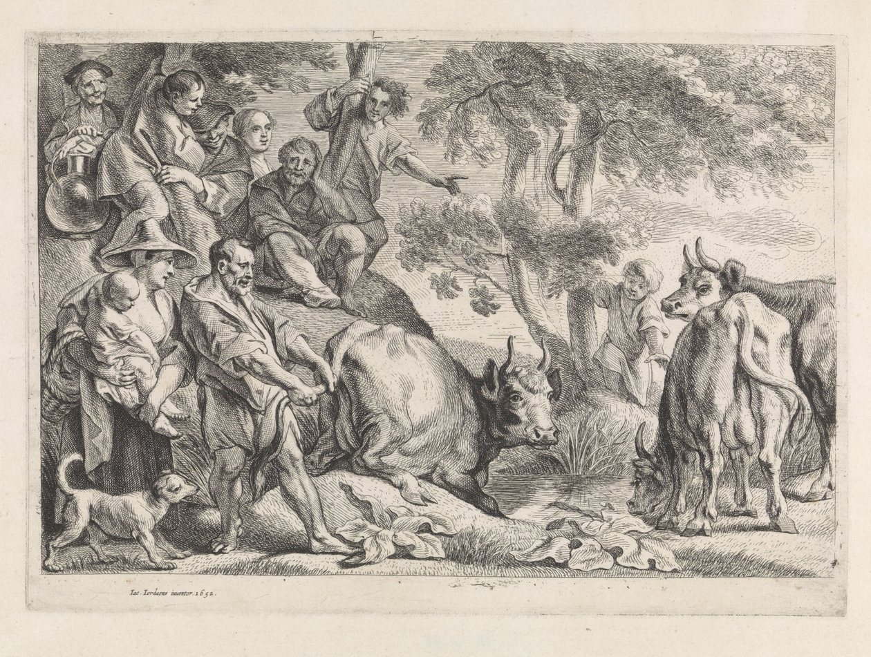 Ercole e Caco da Jacques Jordaens