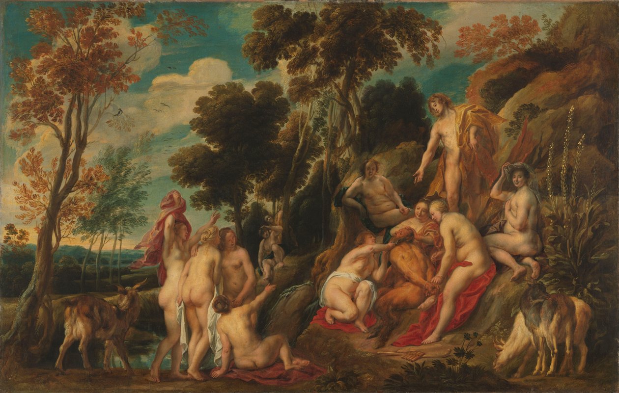 Pan Punito dalle Ninfe da Jacques Jordaens