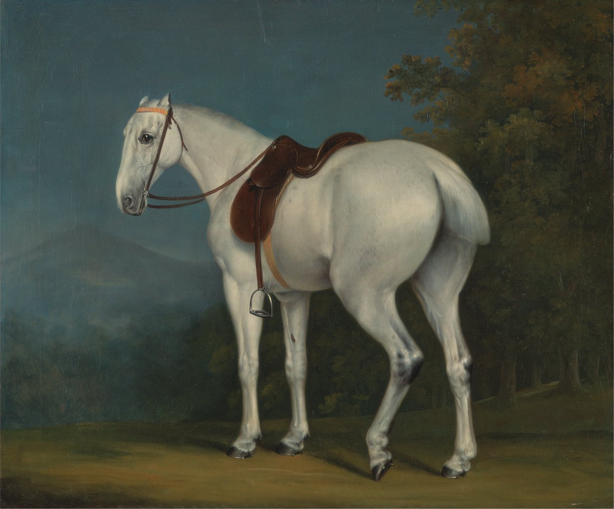 Il Cacciatore Grigio di una Signora da Jacques Laurent Agasse