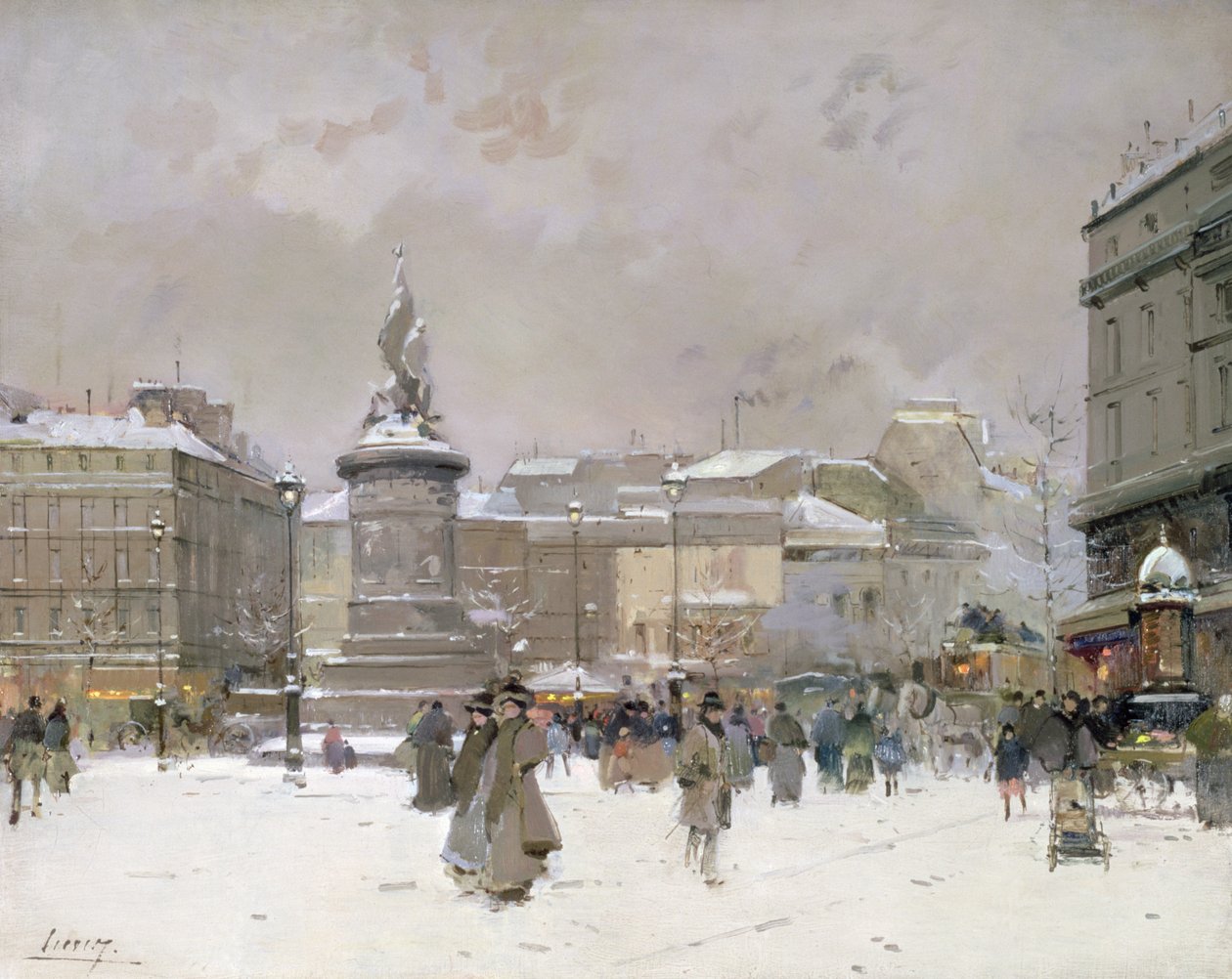 Place de Clichy da Jacques Lieven