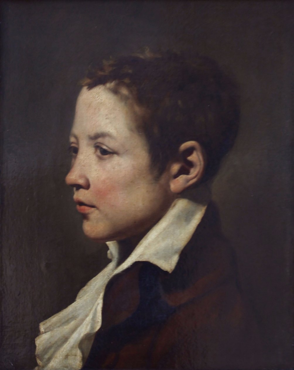 Ritratto di un giovane ragazzo da Jacques Louis David