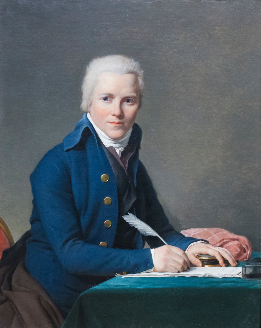 Ritratto di Jacobus Blauw da Jacques Louis David