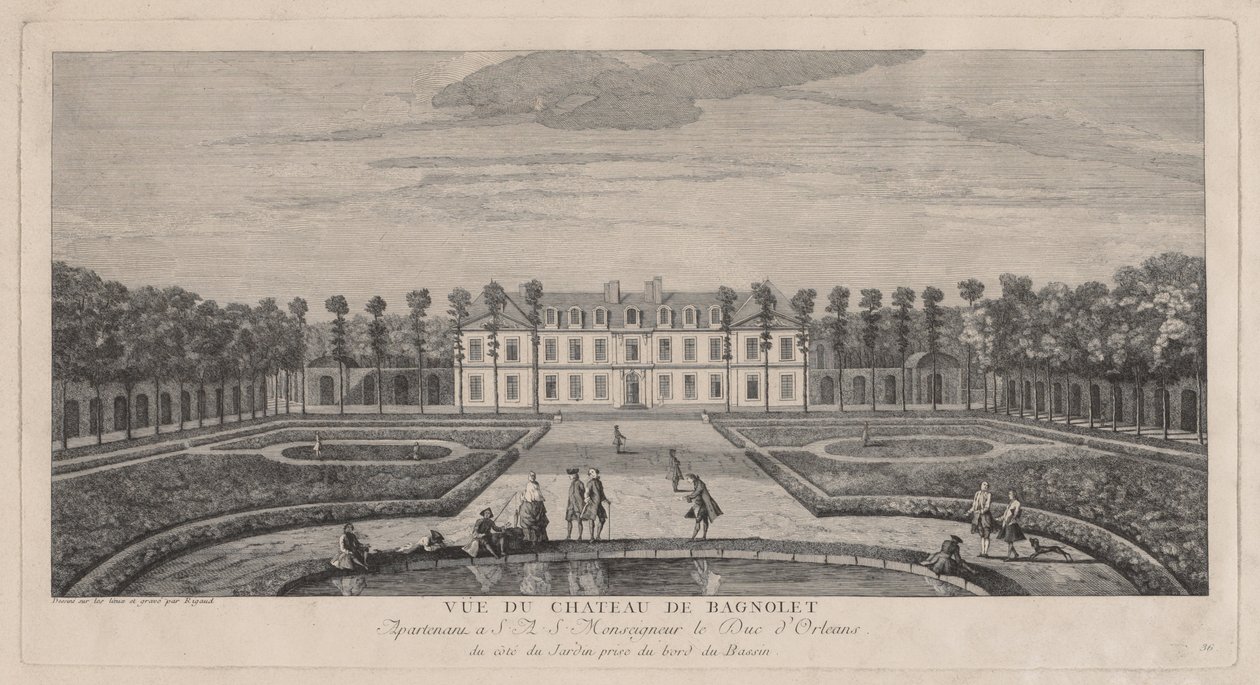 Castello di Bagnolet da Jacques Rigaud