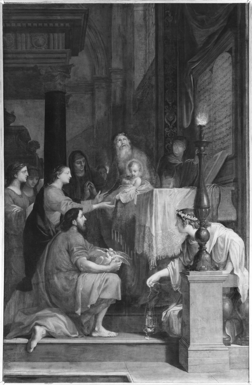Presentazione al Tempio da Jacques Stella