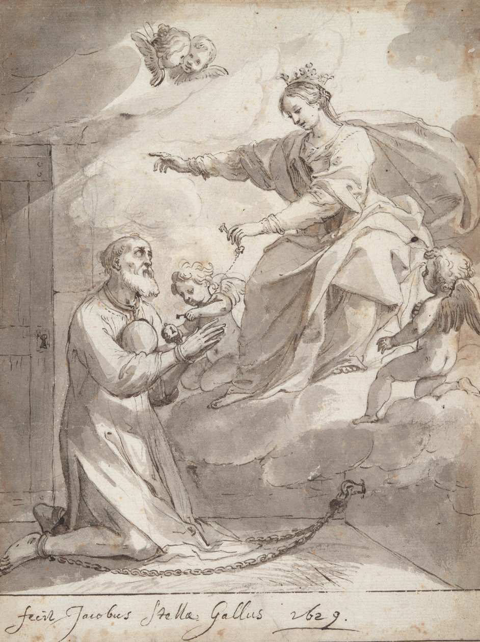 San Filippo in prigione da Jacques Stella