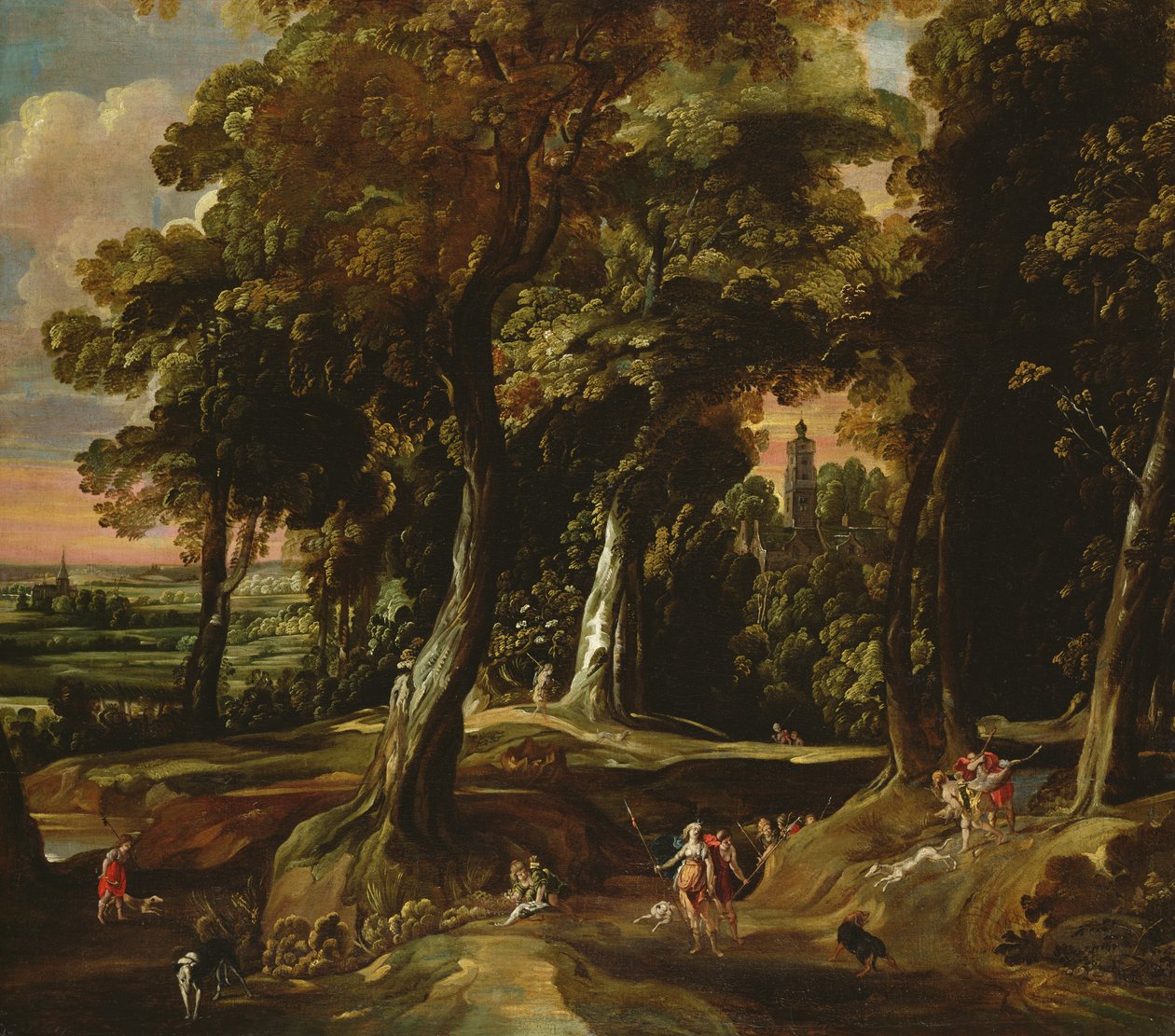 Diana la cacciatrice da Jacques d Arthois