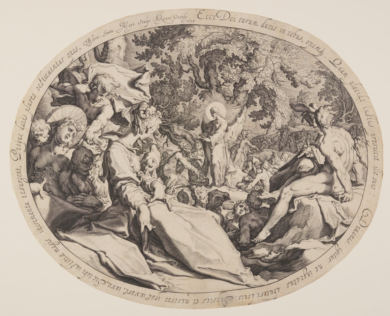 Miracolo dei pani da Jacques de Gheyn II