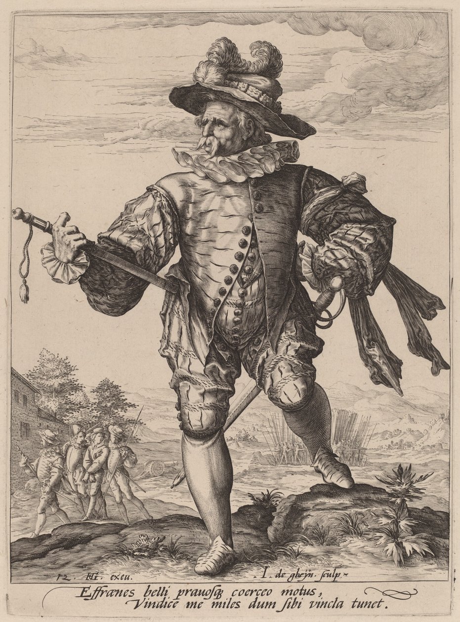 Prevosto da Jacques de Gheyn II after Hendrik Goltzius
