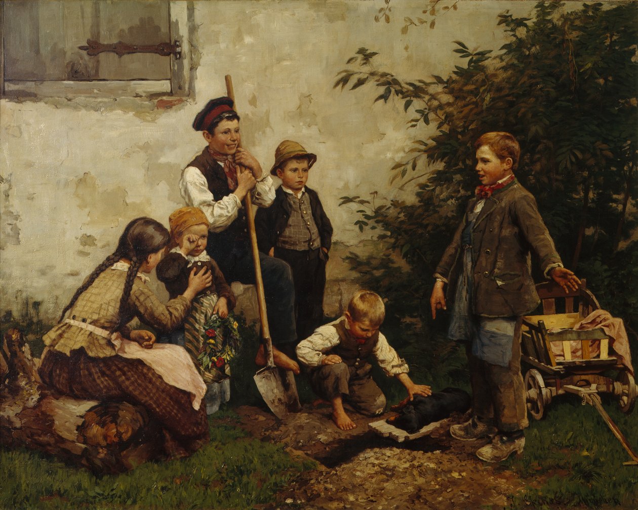 Funerale del cane da Jahn Ekenaes