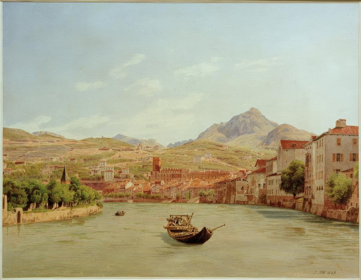 Trento dal ponte sull