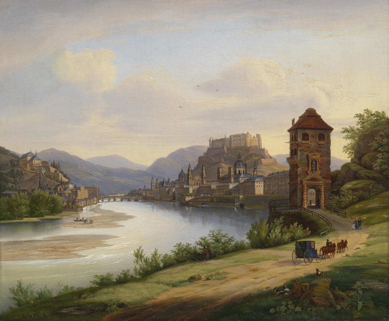 Veduta di Salisburgo da Jakob Roedler