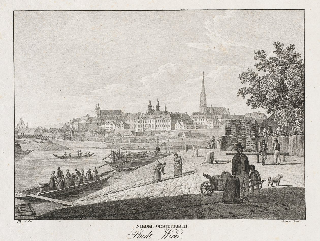 Nieder-oesterreich, Stadt Wien da Jakob Alt