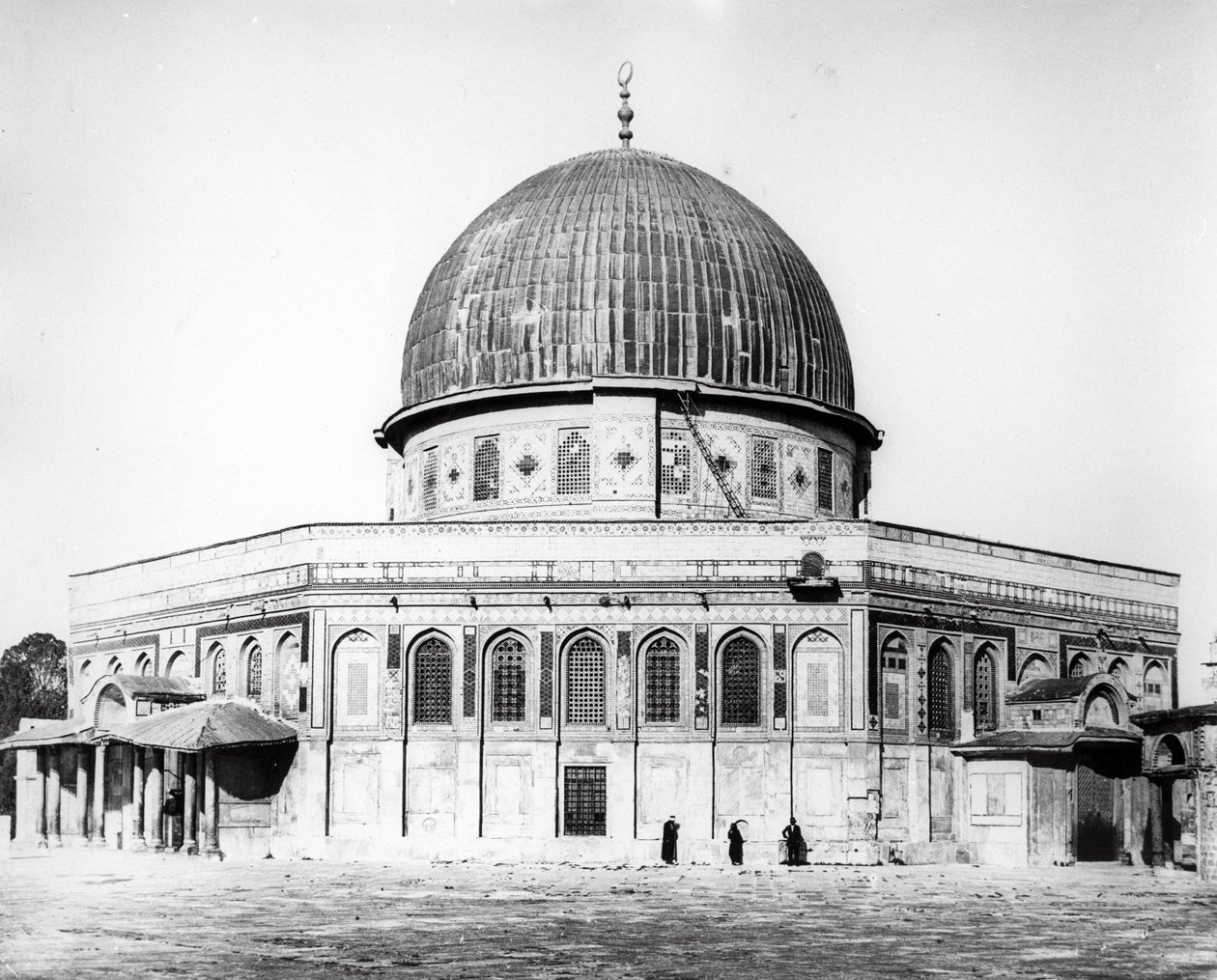 La Cupola della Roccia, 1858 da Felice Beato