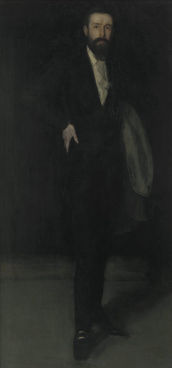 Composizione in Nero - Ritratto di F. R. Leyland da James Abbott McNeill Whistler