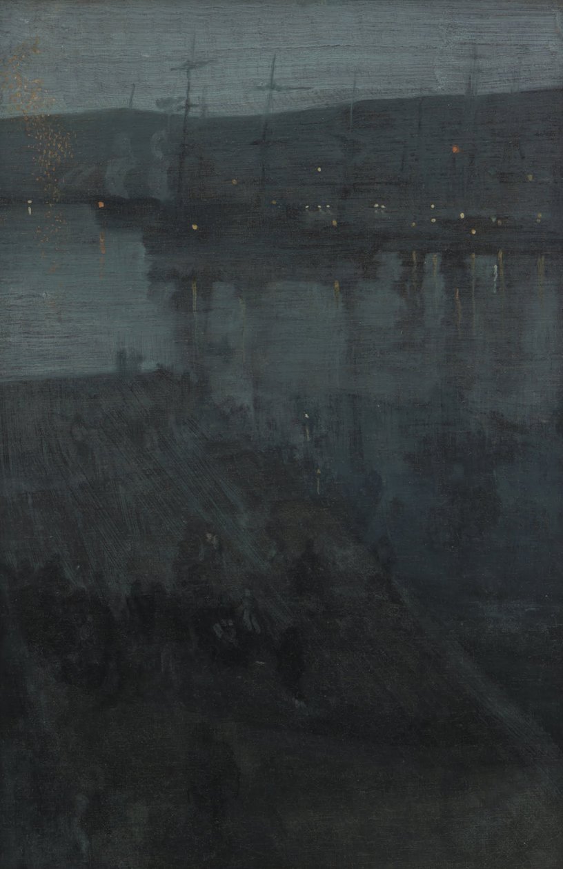 Notturno in blu e oro: Valparaíso da James Abbott McNeill Whistler