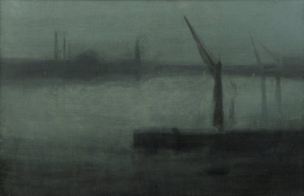 Notturno: Blu e Argento—Battersea Reach da James Abbott McNeill Whistler