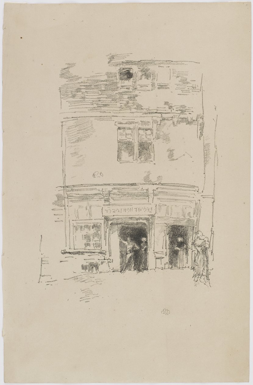 Gli orologiai, Paimpol, 1893 da James Abbott McNeill Whistler