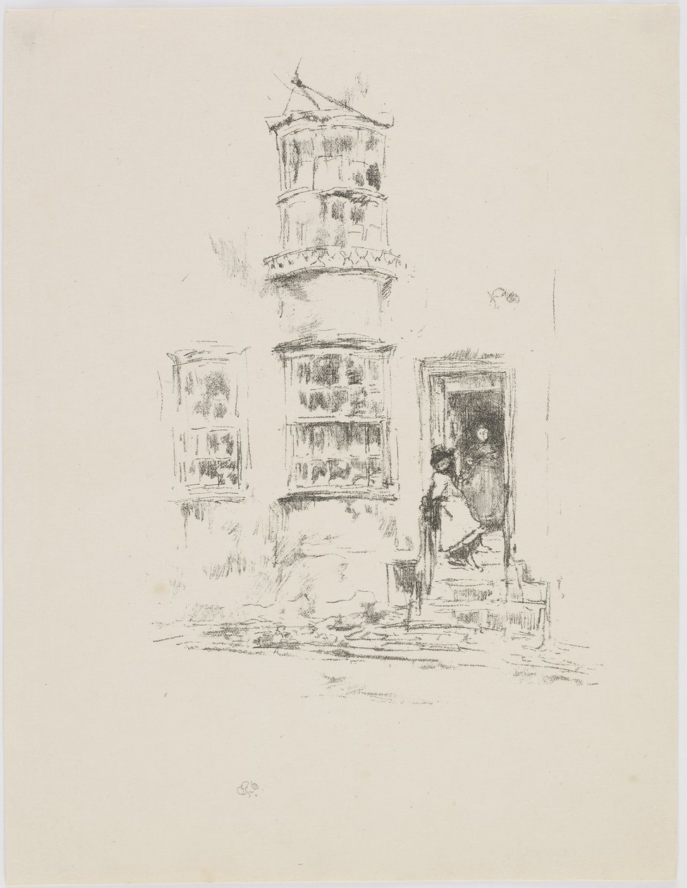I piccoli passi, Lyme Regis, 1895-96 da James Abbott McNeill Whistler