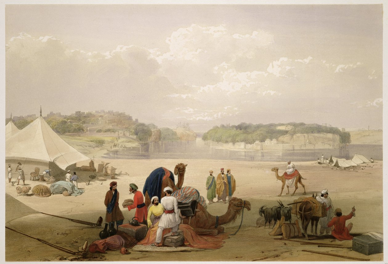 La città di Roree e la fortezza di Bhukker, sull