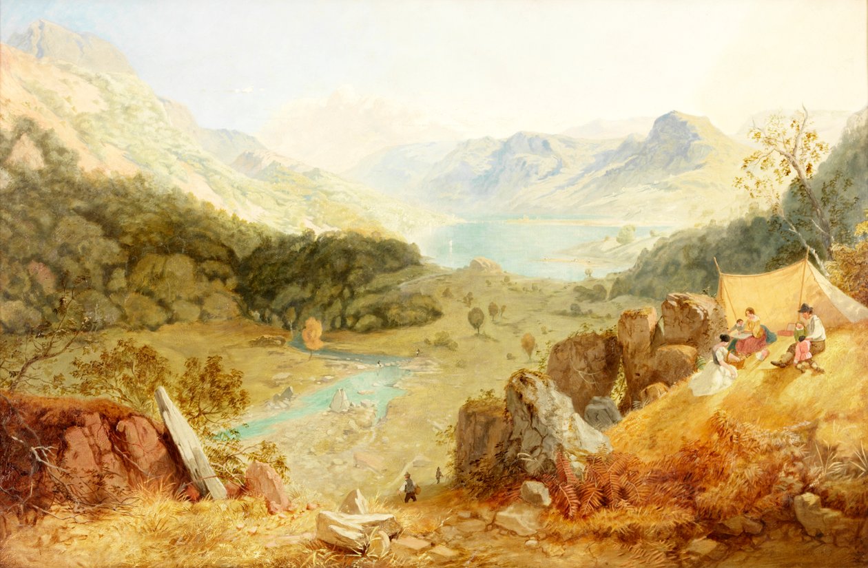 Thirlmere, Cumberland, 1869 da James Baker Pyne
