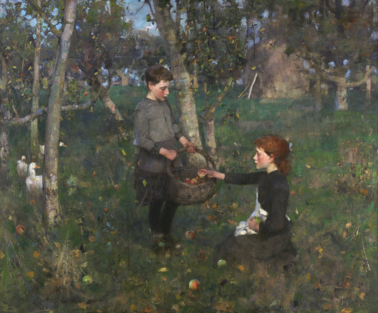 Nel frutteto da James Guthrie