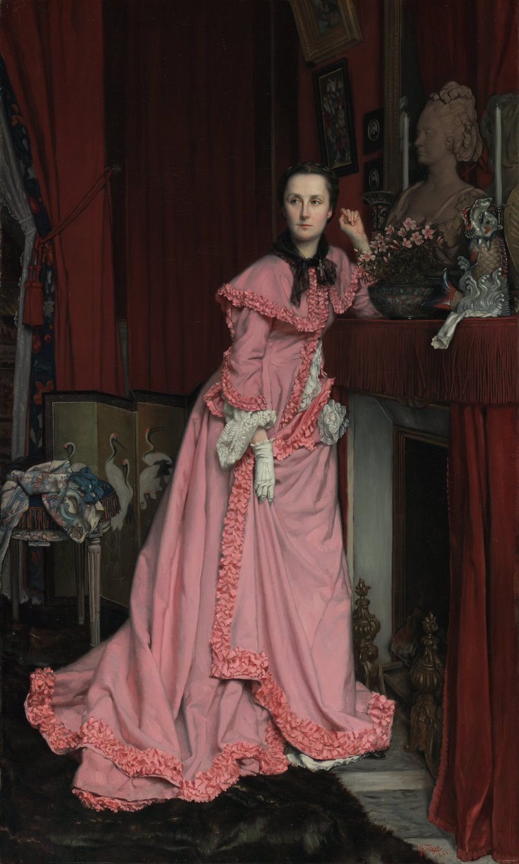 Ritratto della Marchesa de Miramon, nata Thérèse Feuillant da James Jacques Joseph Tissot