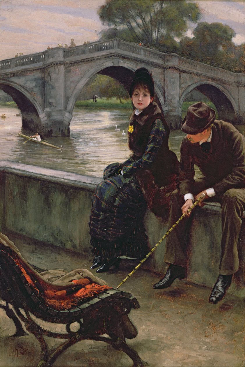 Ponte di Richmond, c.1878 da James Jacques Joseph Tissot