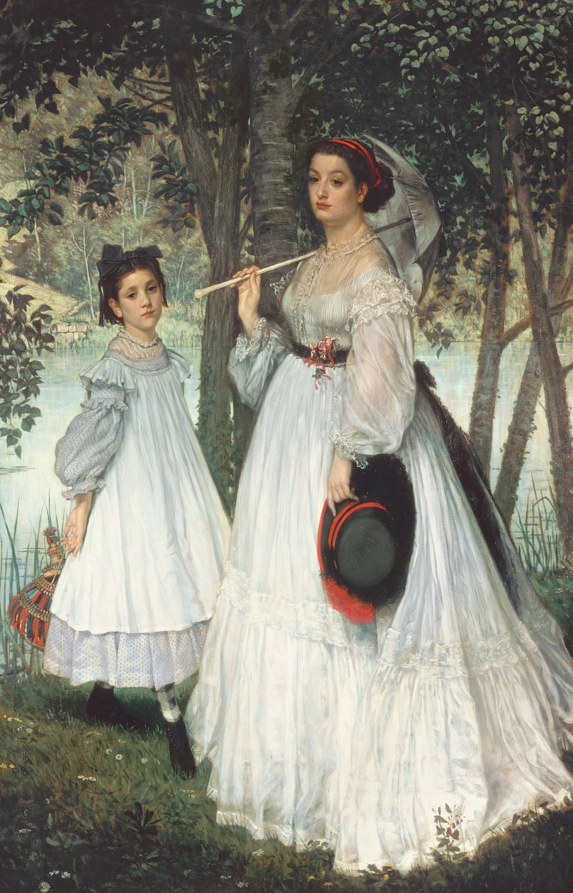 Le due sorelle: Ritratto, 1863 da James Jacques Joseph Tissot