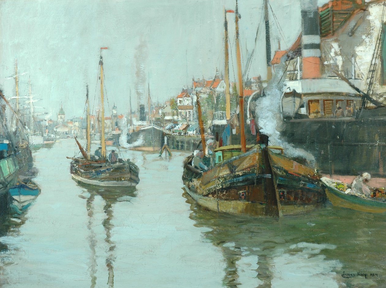 Un canale olandese da James Kay