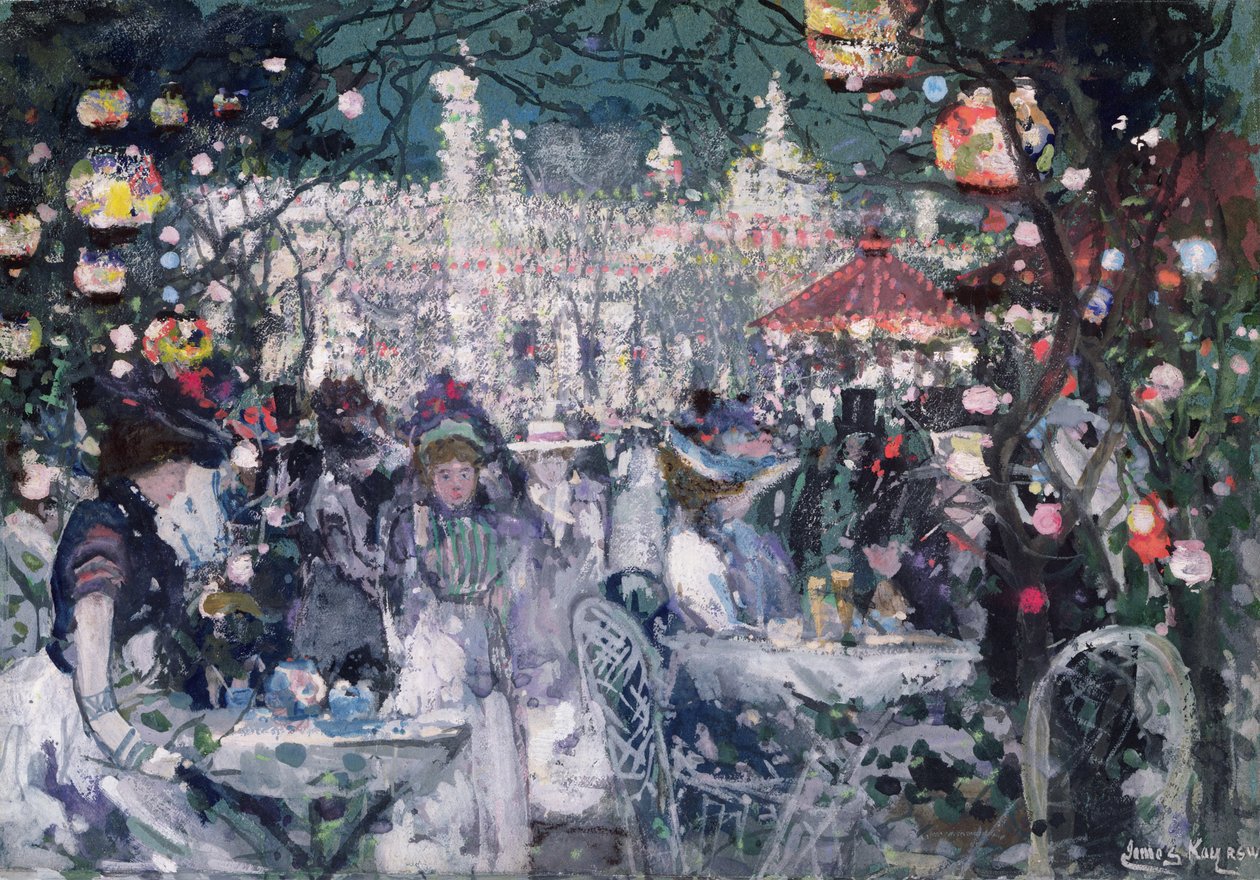 Giardini di Tivoli, Copenaghen da James Kay