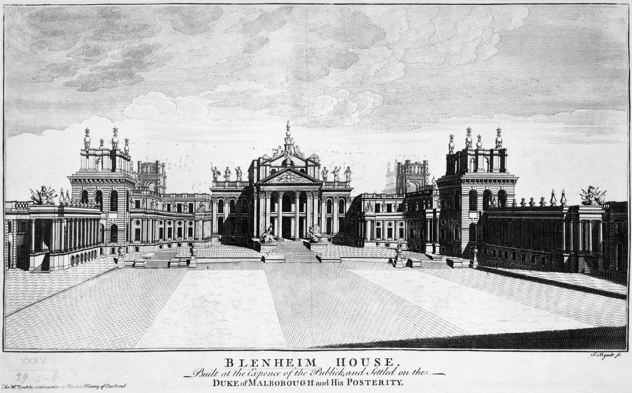Palazzo di Blenheim da James Mynde
