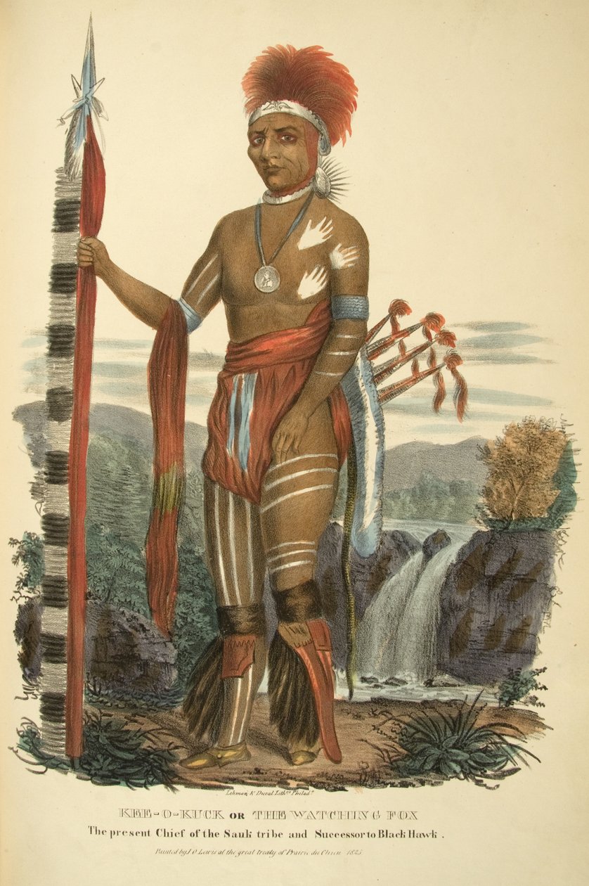 Kee-o-kuck o La Volpe che guarda da James Otto Lewis