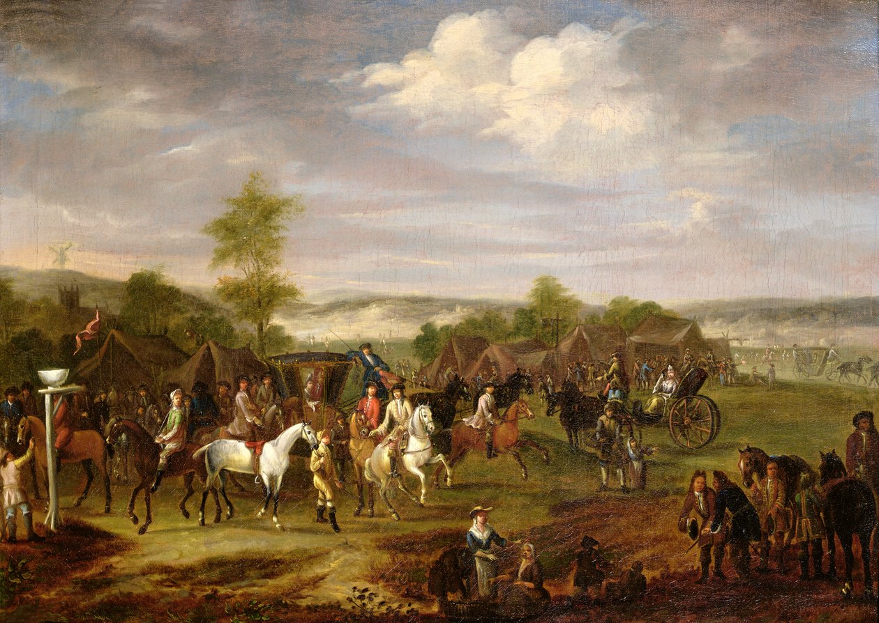 Incontro a Clifton e Rawcliffe Ings, York, settembre 1709 da James Ross