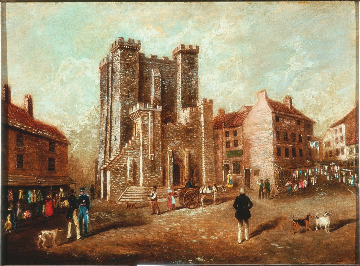 Il Mastio, Newcastle upon Tyne, 1830 da James Russell Ryott