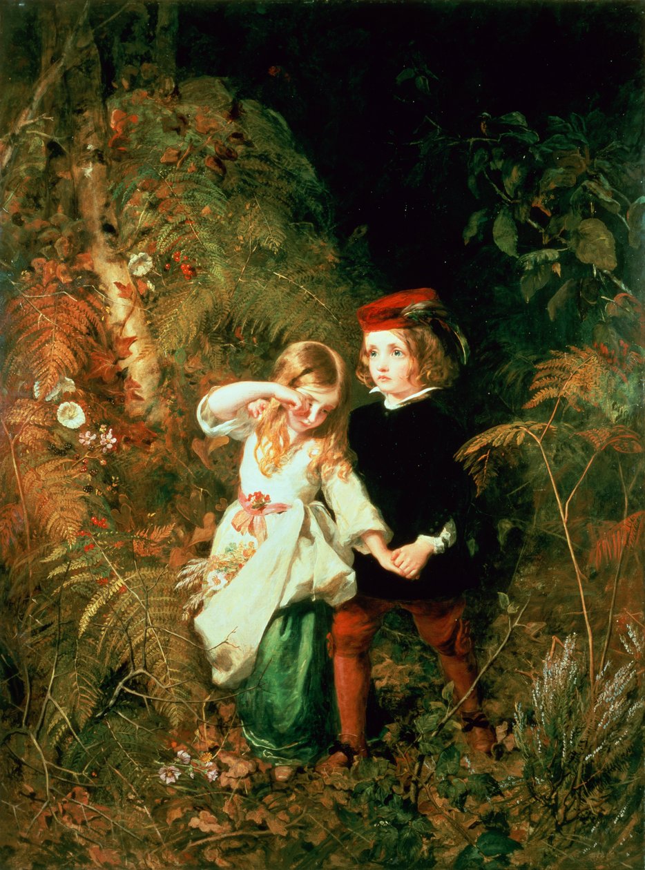 Bambini nel bosco da James Sant