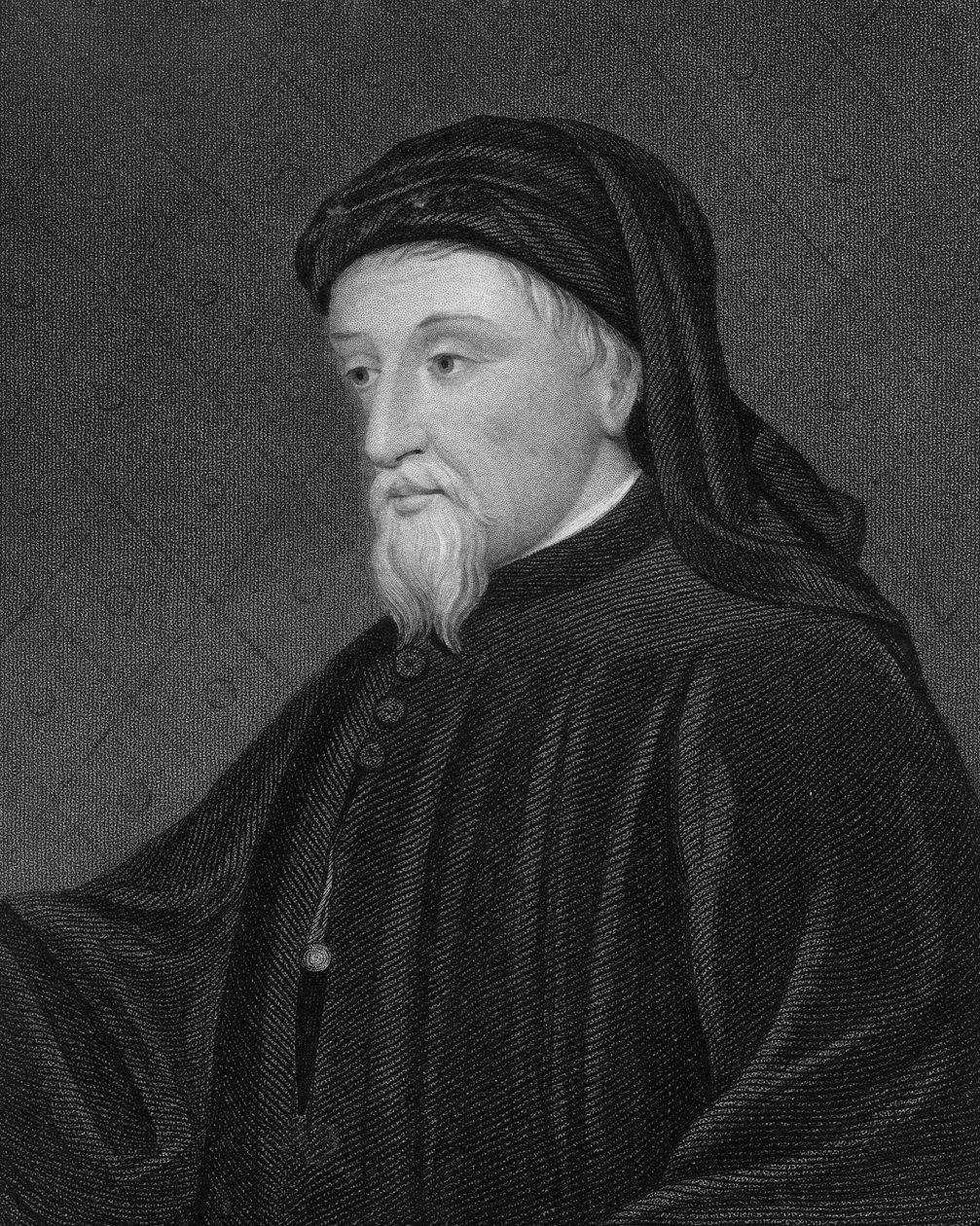 Geoffrey Chaucer, c.1833 da James Thomson