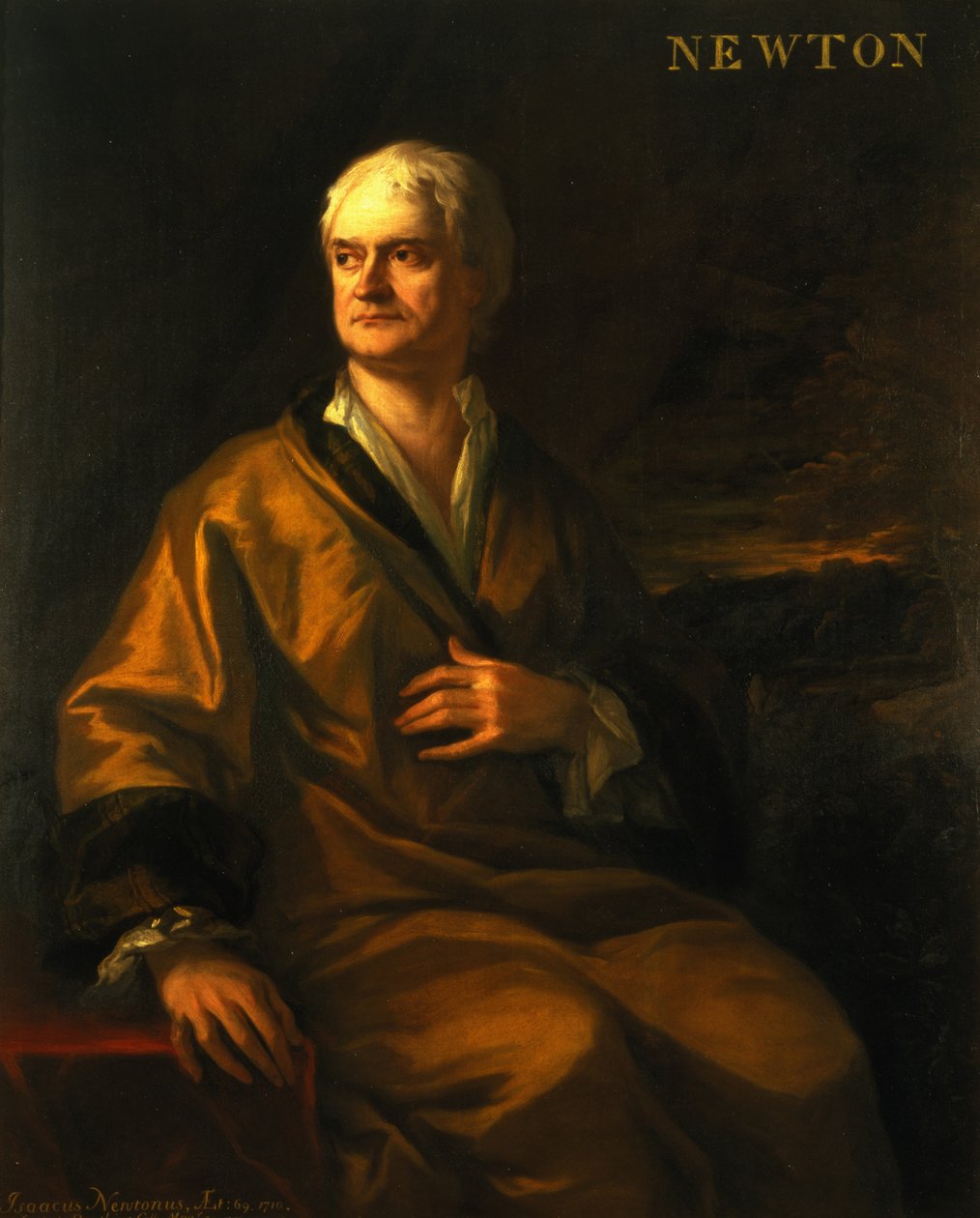 Sir Isaac Newton, 1710 da James Thornhill