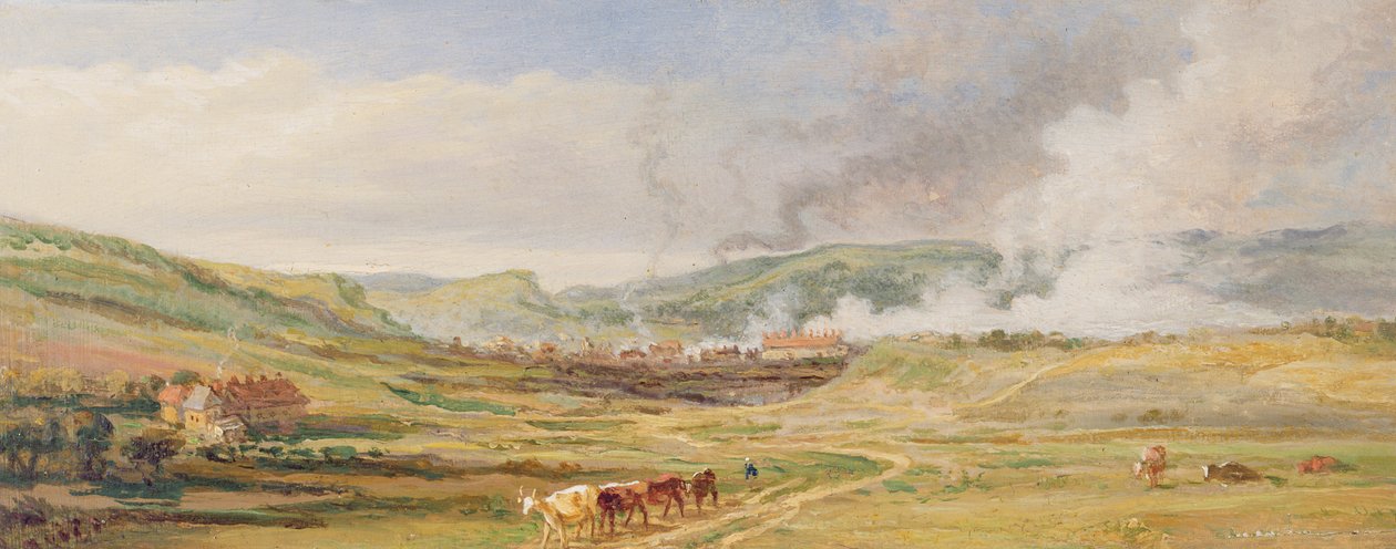 Paesaggio vicino a Swansea, Galles del Sud da James Ward