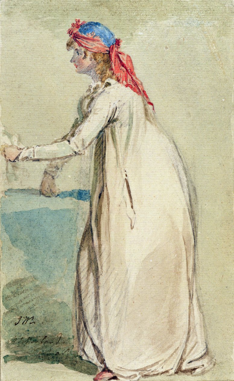 Ritratto di Mrs Morland, c.1800-04 da James Ward