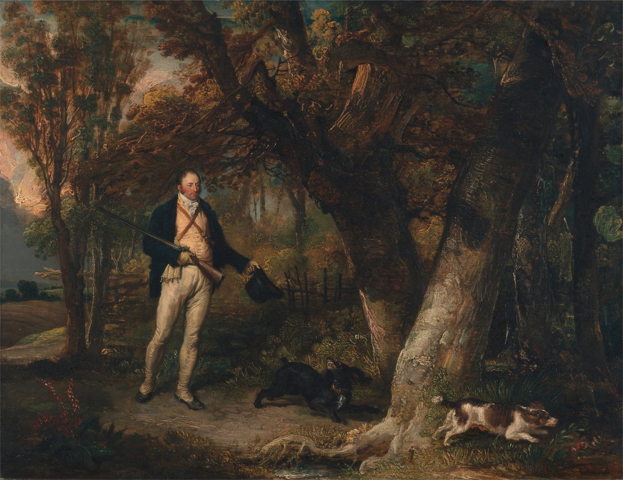 Il Reverendo Thomas Levett e i suoi Cani Preferiti, Caccia al Gallo da James Ward