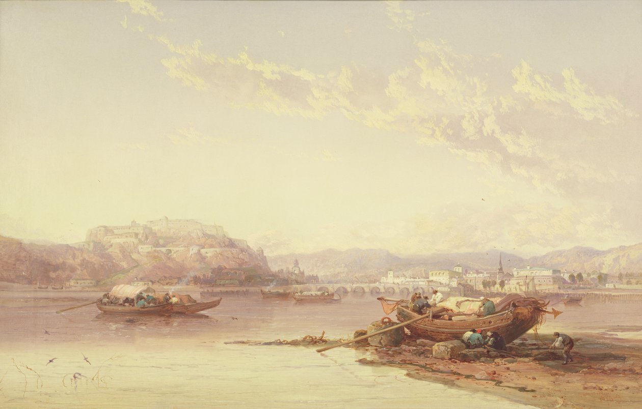 Namur, Belgio, XIX secolo da James Webb