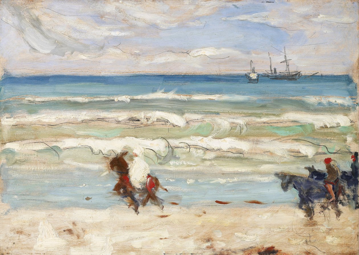 Scena di Spiaggia, Tangeri da James Wilson Morrice