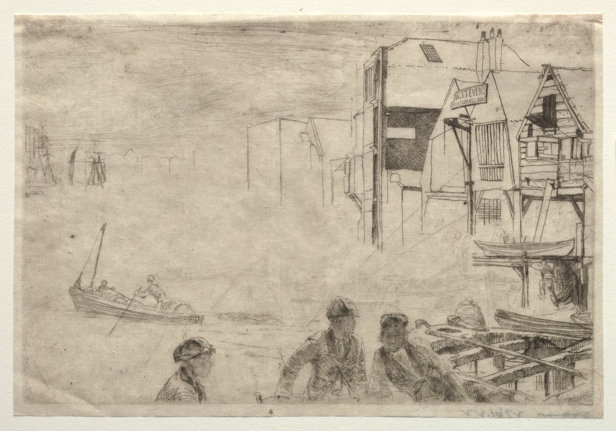 Un molo da James Abbott McNeill Whistler